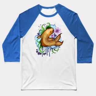 Koi Fish Baseball T-Shirt